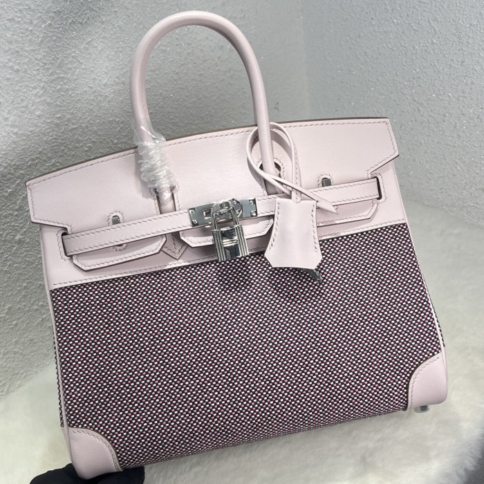 Birkin 25 Swift-Canvas“25*20*13CM”-0131=