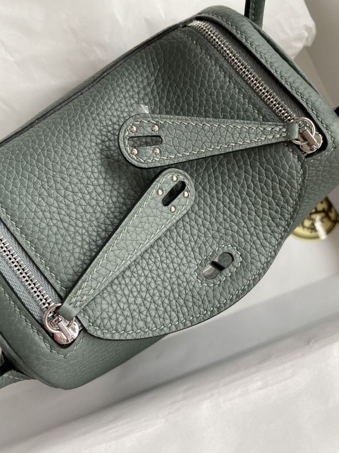 Mini Lindy Clemence Leather“19*13*9.5CM”-0521=