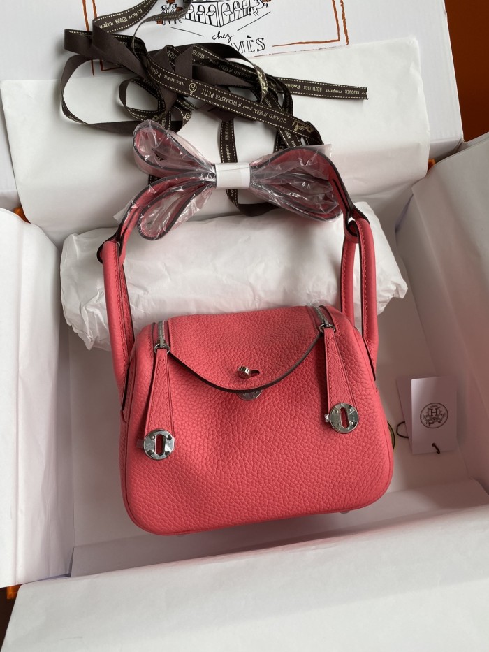 Mini Lindy Clemence Leather“19*13*9.5CM”-0521=