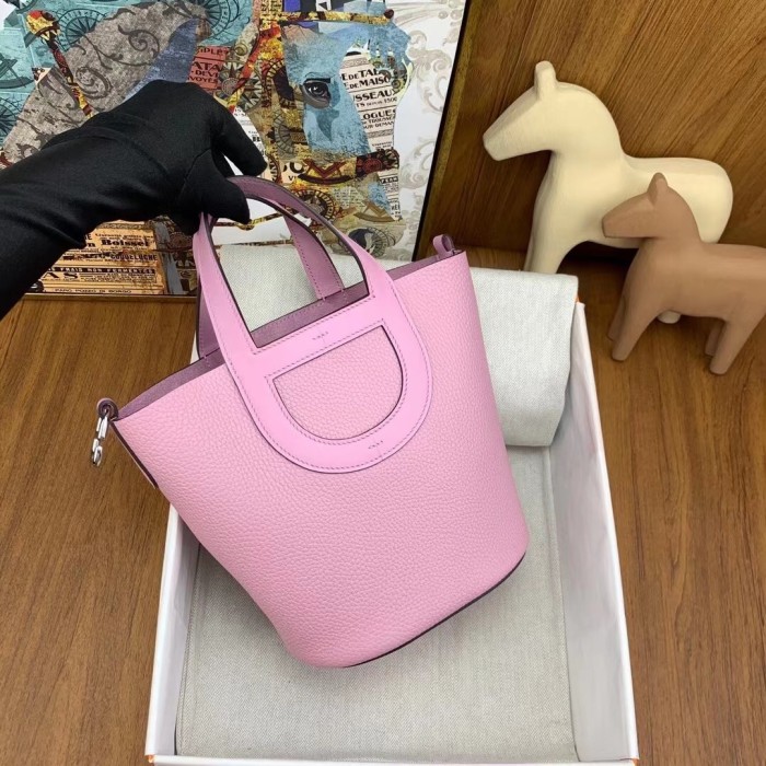 Hermes In-The-Loop 18 Clemence Leather“19.5*18*12CM”-0221=