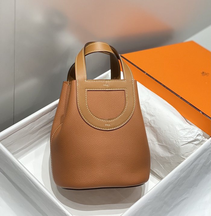 Hermes In-The-Loop 18 Clemence Leather“19.5*18*12CM”-0221=