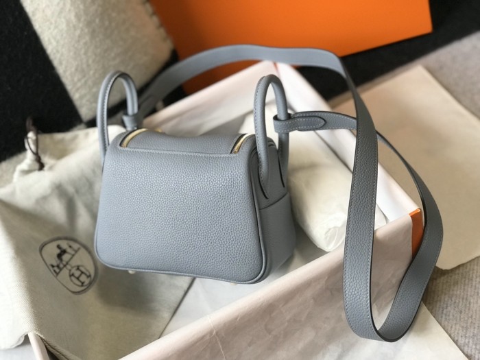 Mini Lindy Togo Leather“19*13*9.5CM”-0521=
