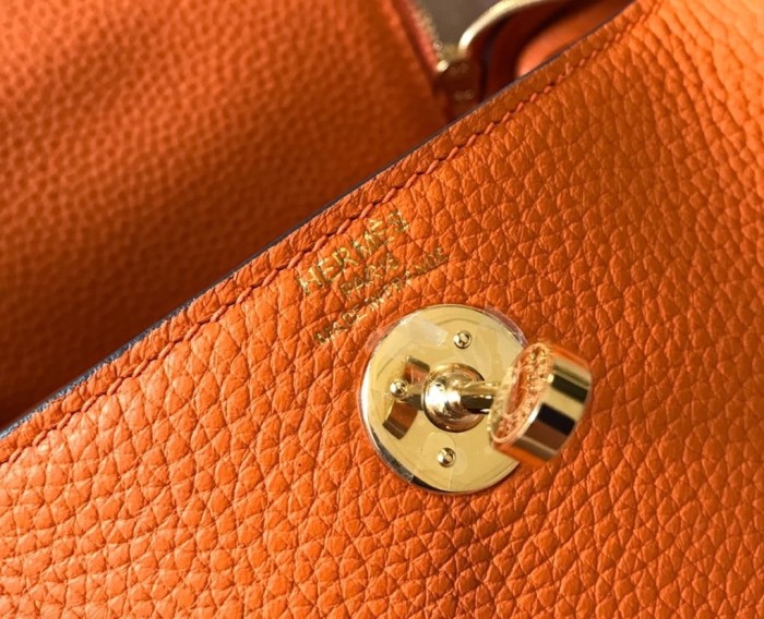 Mini Lindy Togo Leather“19*13*9.5CM”-0521=
