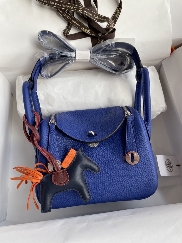 Mini Lindy Clemence Leather“19*13*9.5CM”-0521=
