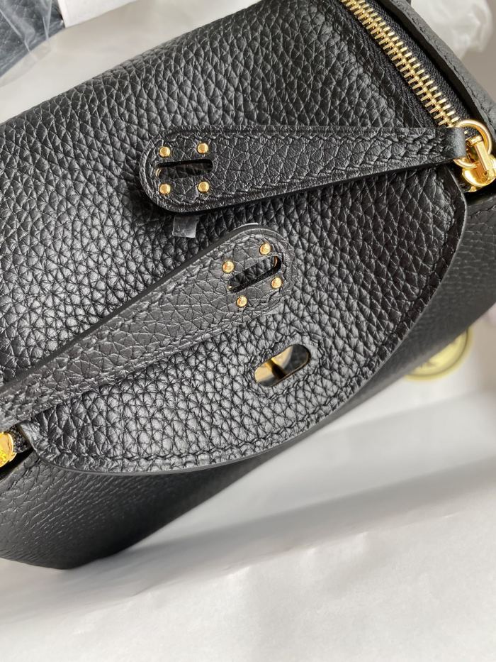 Mini Lindy Clemence Leather“19*13*9.5CM”-0521=