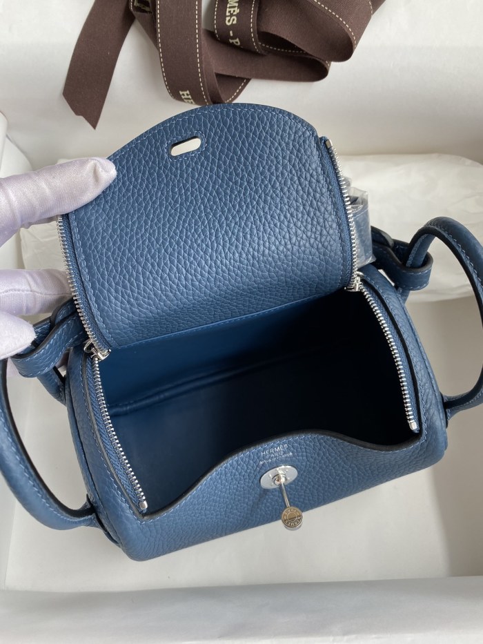 Mini Lindy Clemence Leather“19*13*9.5CM”-0521=