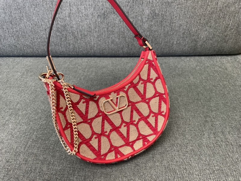 Vlogo Signature Toile Iconographe Shoulder Bag“20*12*4CM”-035=