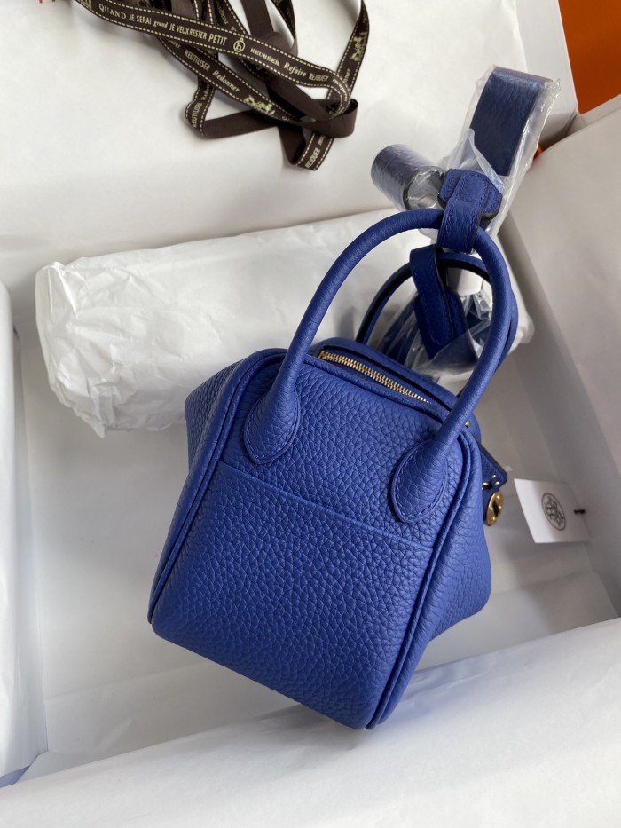 Mini Lindy Clemence Leather“19*13*9.5CM”-0521=