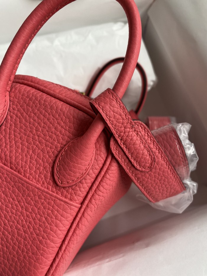 Mini Lindy Clemence Leather“19*13*9.5CM”-0521=