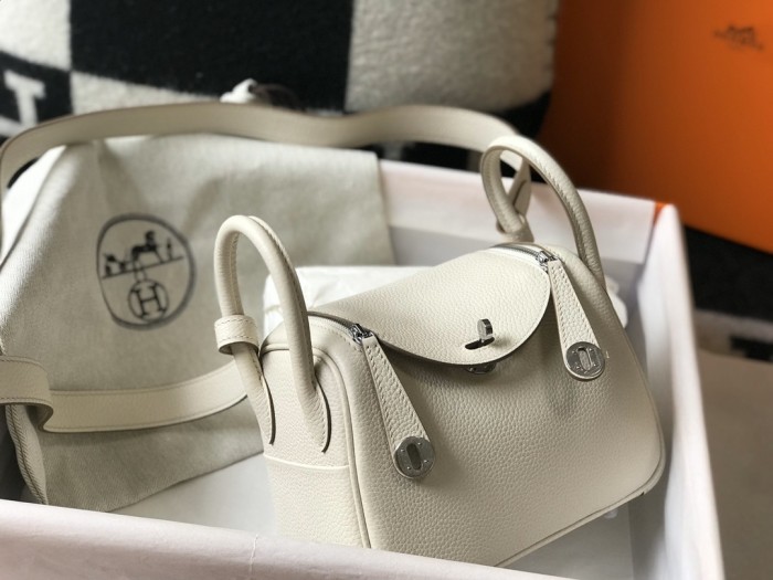 Mini Lindy Togo Leather“19*13*9.5CM”-0521=