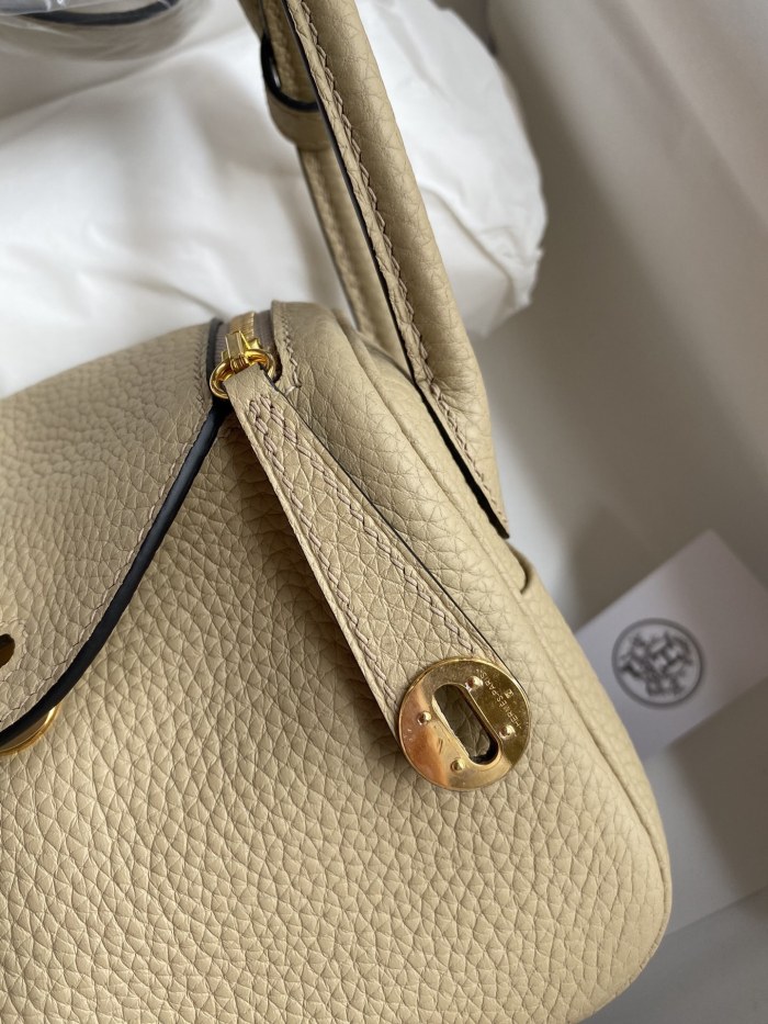 Mini Lindy Clemence Leather“19*13*9.5CM”-0521=