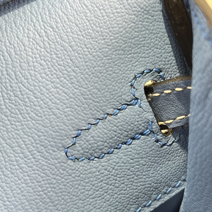 Birkin 25 Swift-Canvas“25*20*13CM”-0131=