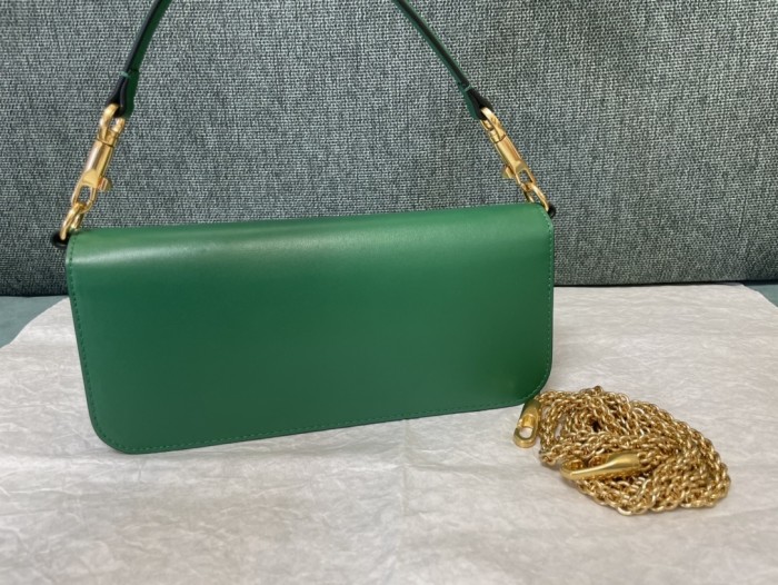 LOCò Leather Shoulder Bag“27*13*6CM”-057=