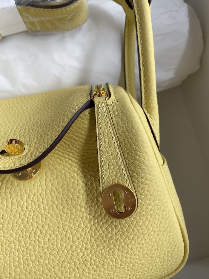 Mini Lindy Clemence Leather“19*13*9.5CM”-0521=