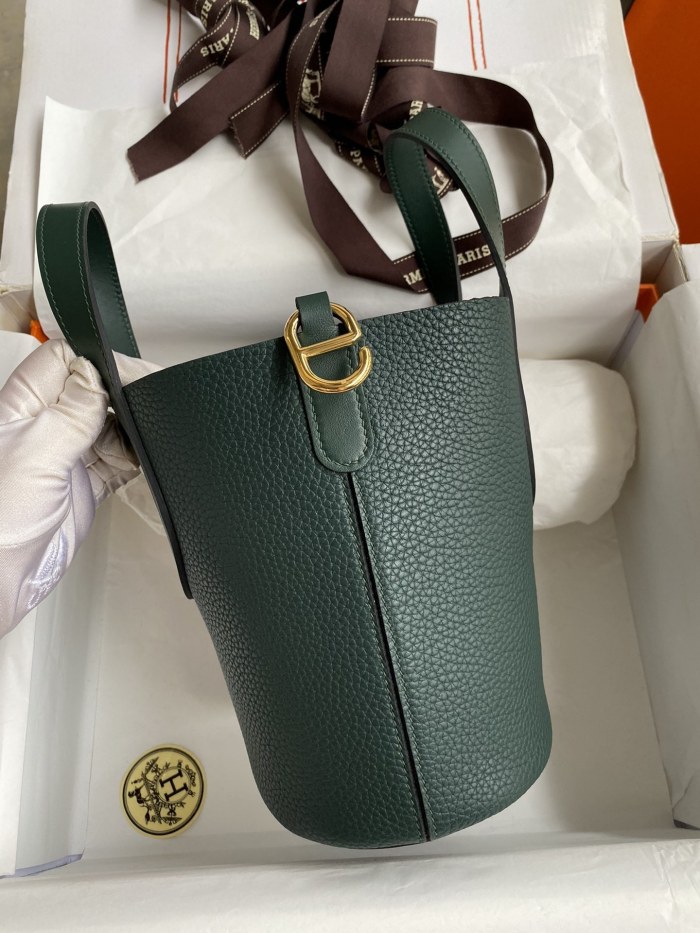 Hermes In-The-Loop 18 Clemence Leather“19.5*18*12CM”-0221=