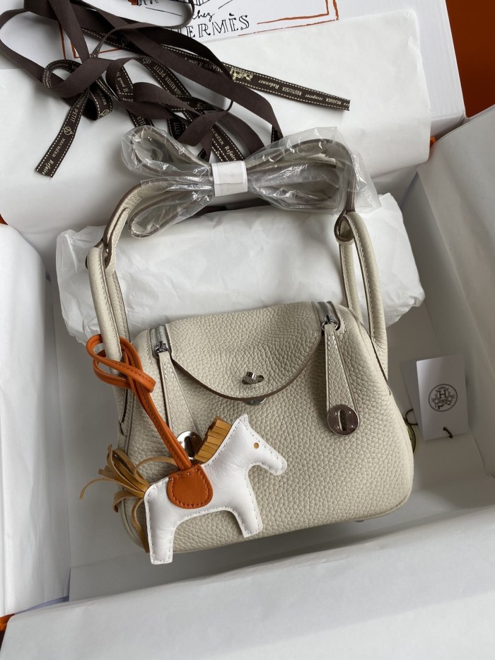 Mini Lindy Clemence Leather“19*13*9.5CM”-0521=
