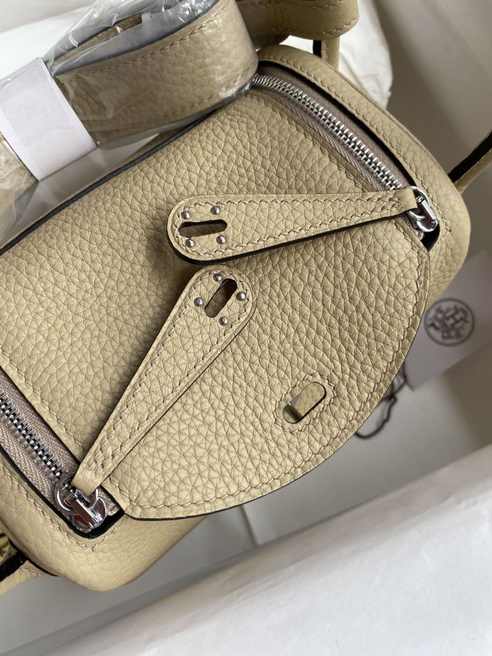 Mini Lindy Clemence Leather“19*13*9.5CM”-0521=