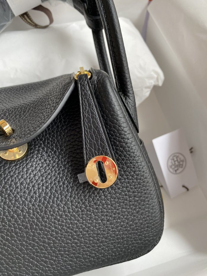 Mini Lindy Clemence Leather“19*13*9.5CM”-0521=