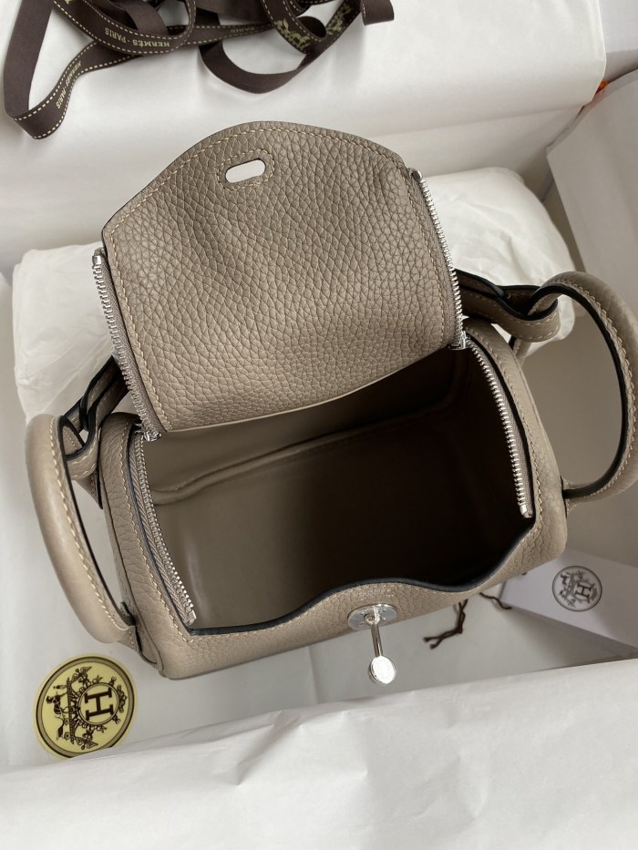 Mini Lindy Clemence Leather“19*13*9.5CM”-0521=