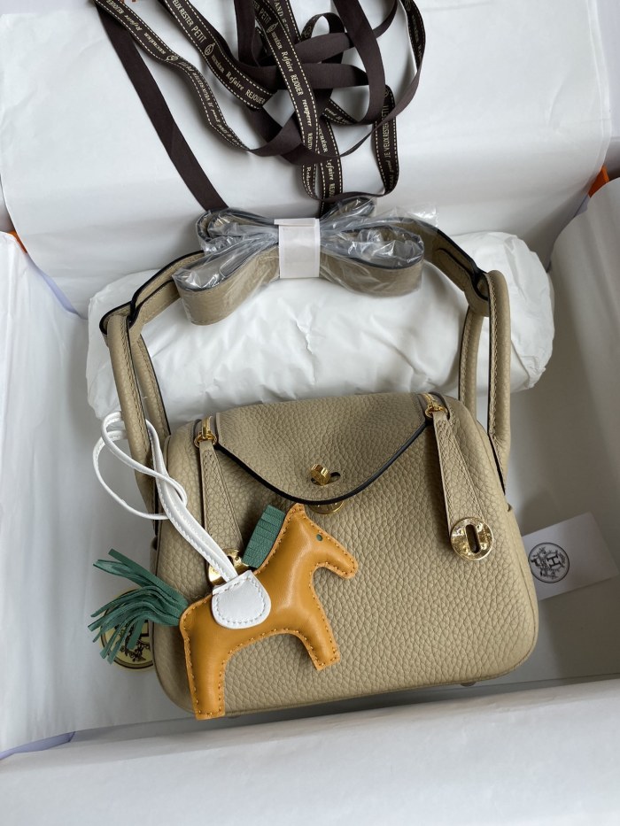 Mini Lindy Clemence Leather“19*13*9.5CM”-0521=