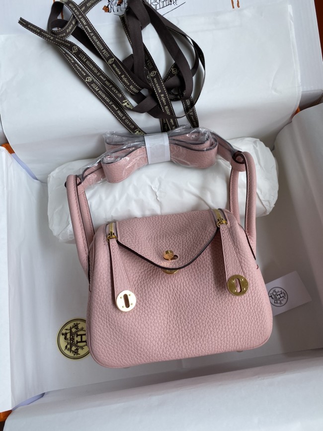 Mini Lindy Clemence Leather“19*13*9.5CM”-0521=