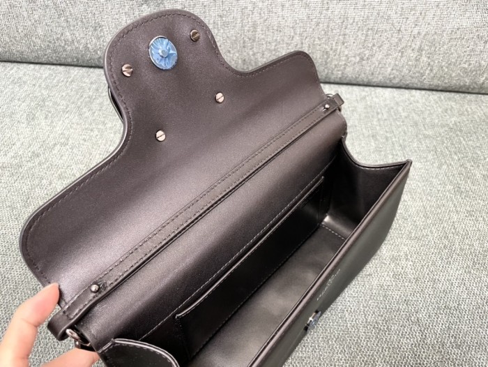 LOCò Leather Shoulder Bag“20*11*5CM”-057=