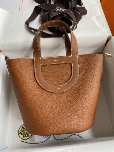 Hermes In-The-Loop 18 Clemence Leather“19.5*18*12CM”-0221=