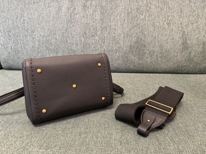 Alltime Handbag In Grainy Calfskin“19*17*14CM”-057=
