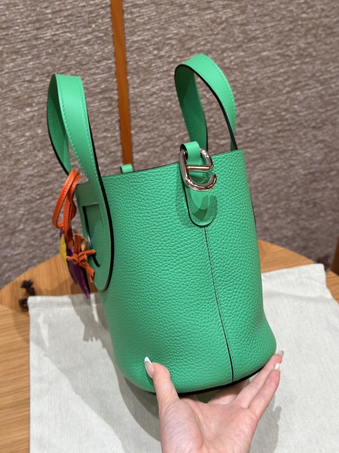 Hermes In-The-Loop 18 Clemence Leather“19.5*18*12CM”-0221=