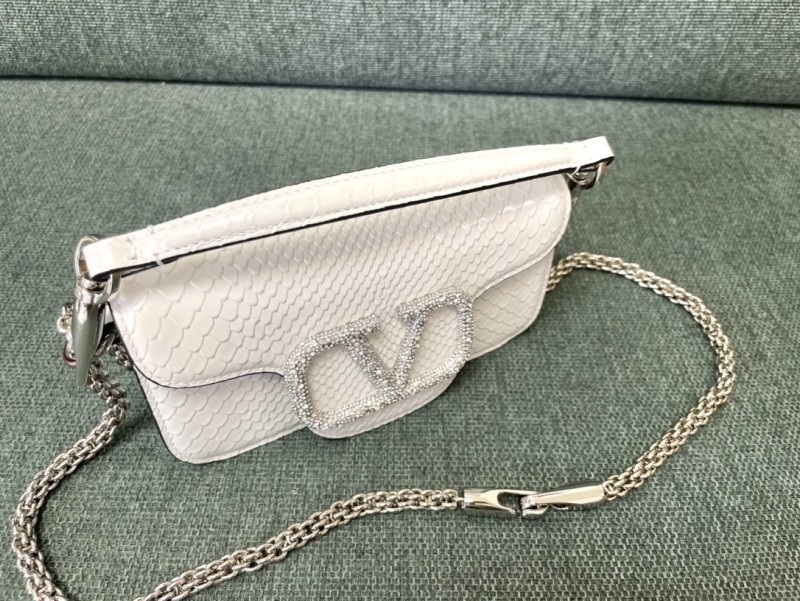 LOCò Shoulder Bag In Snake Leather“20*11*5CM”-007=