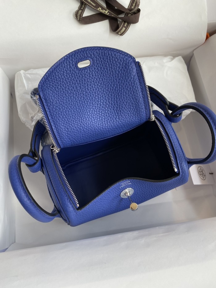 Mini Lindy Clemence Leather“19*13*9.5CM”-0521=