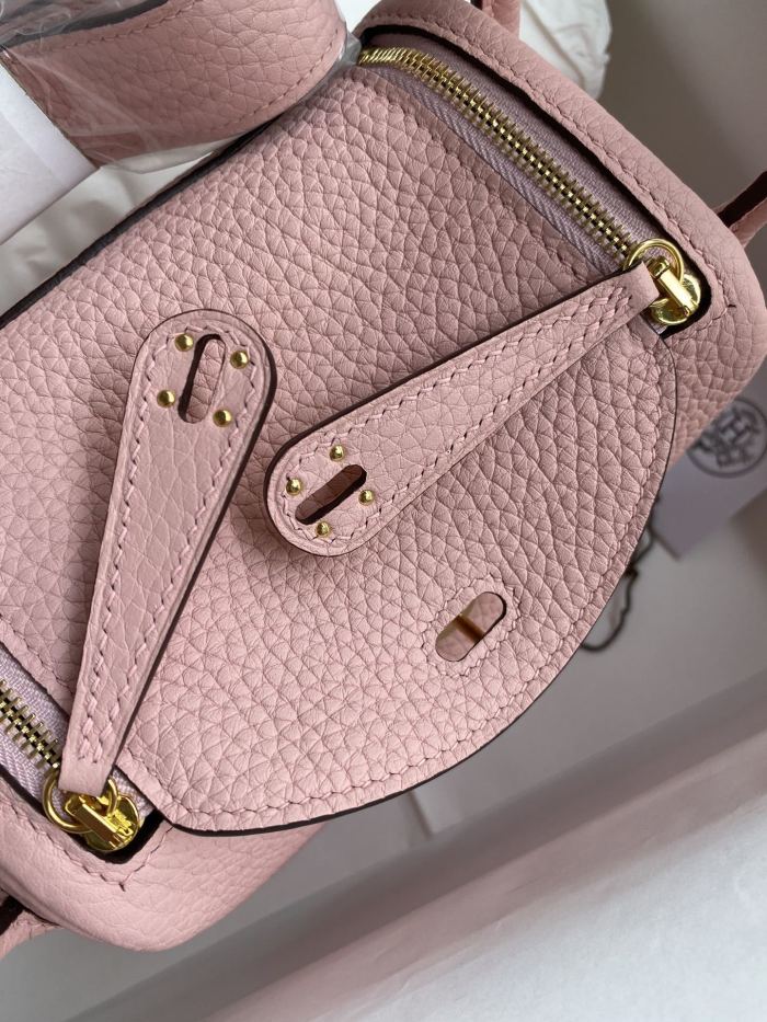 Mini Lindy Clemence Leather“19*13*9.5CM”-0521=