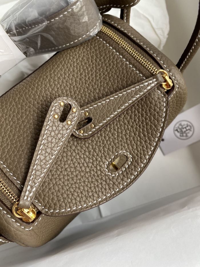Mini Lindy Clemence Leather“19*13*9.5CM”-0521=