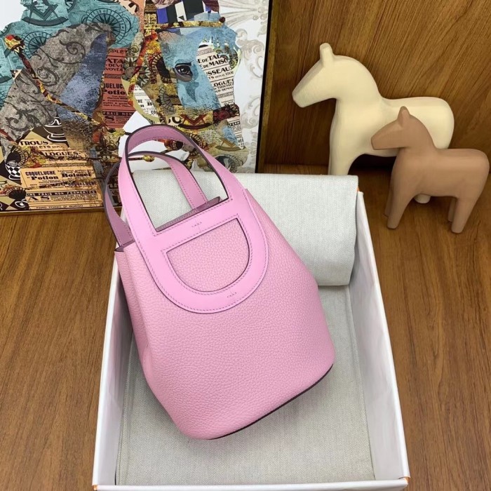 Hermes In-The-Loop 18 Clemence Leather“19.5*18*12CM”-0221=