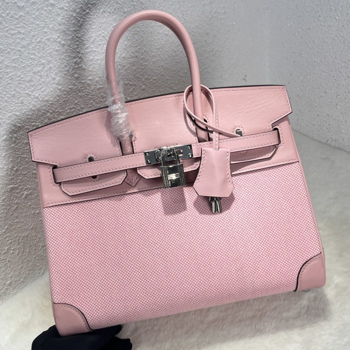 Birkin 25 Swift-Canvas“25*20*13CM”-0131=
