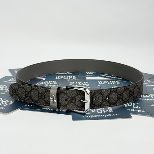 3.5cm Belt with Interlocking G detail 673921 FABY3 1244