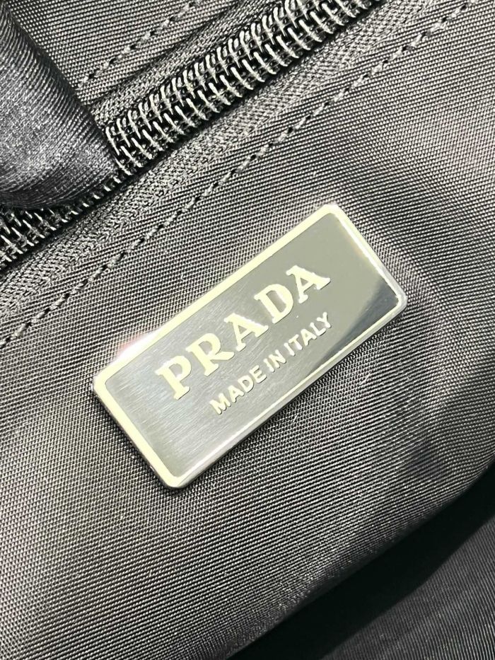 Padded Re-Nylon Shoulder Bag“30*21.5*12CM”-089=