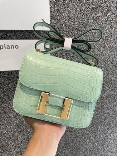 Constance Matte Crocodile 18“18*14*5CM”-0641=