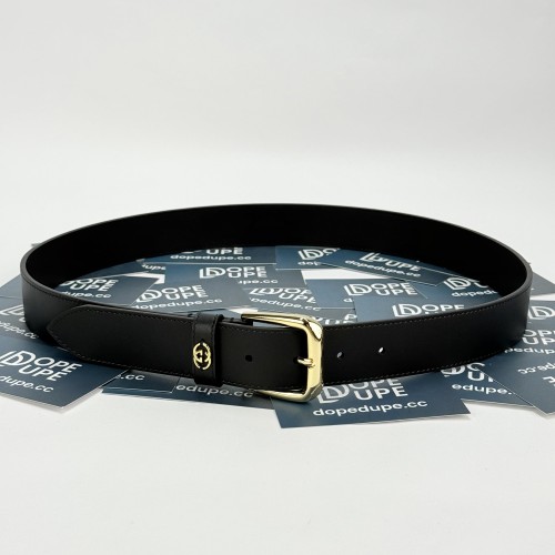 3.5cm Belt with square buckle and InterlockingG