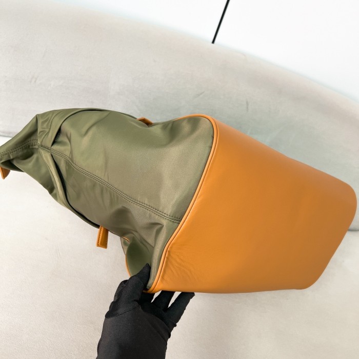 Re-Nylon And Leather Duffel Bag“45.5*40*24CM”-0811=