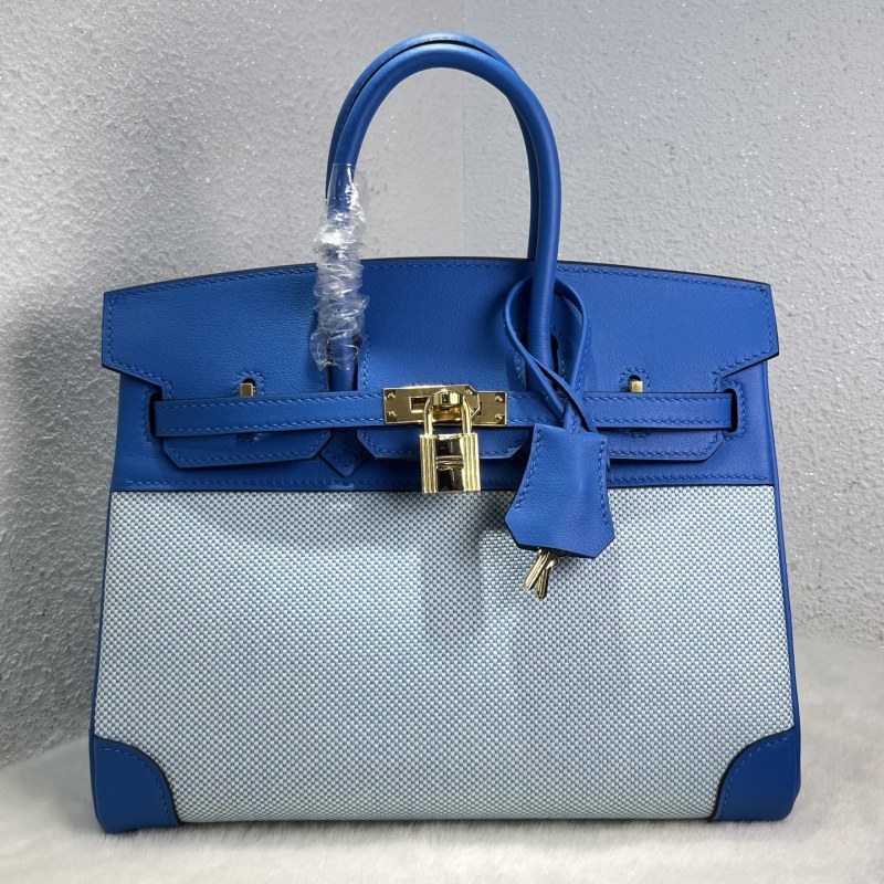 Birkin 25 Swift-Canvas“25*20*13CM”-0131=