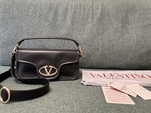 Vlogo 1960 Nappa Leather Shoulder Bag“26*13*9CM”-008=