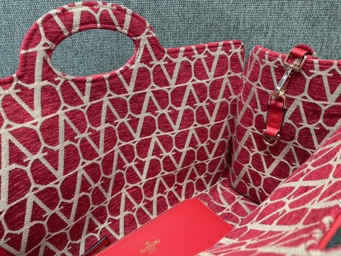 La Troiseme Toile Iconographe Tote Bag“40*25*17CM”-037=