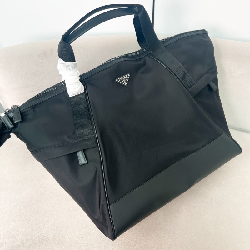 Re-Nylon And Leather Duffel Bag“45.5*40*24CM”-0811=