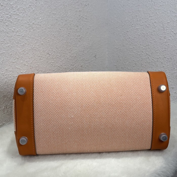 Birkin 25 Swift-Canvas“25*20*13CM”-0131=