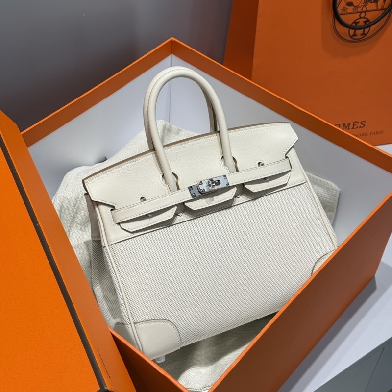 Birkin 25 Swift-Canvas“25*20*13CM”-0131=