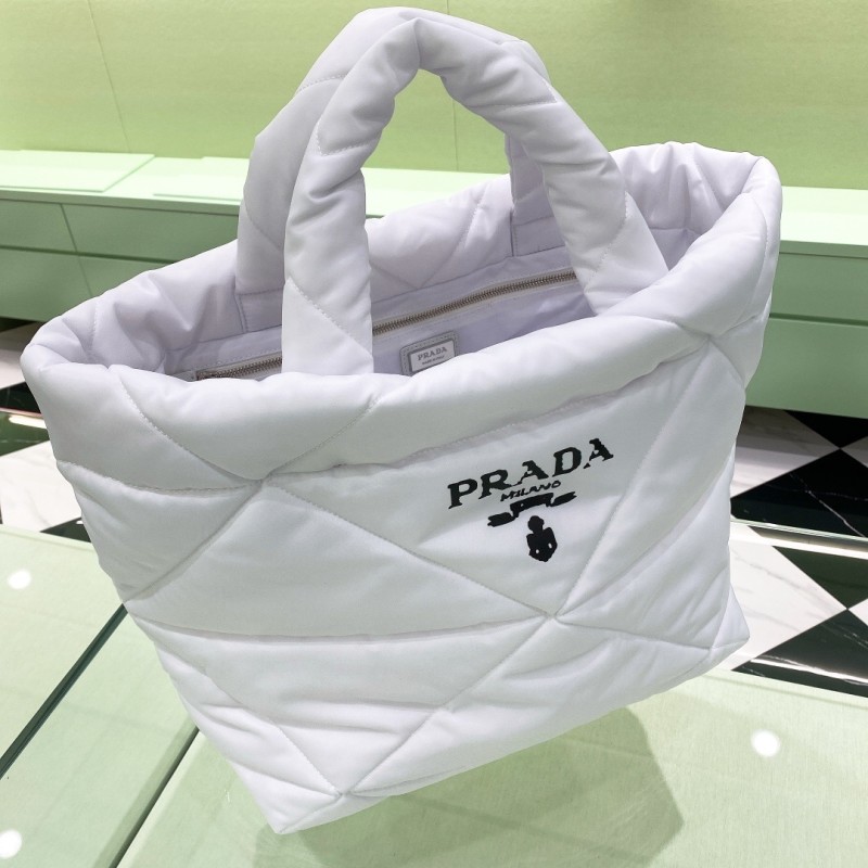 Padded Re-Nylon Handle Bag“38*36*14CM”-087=