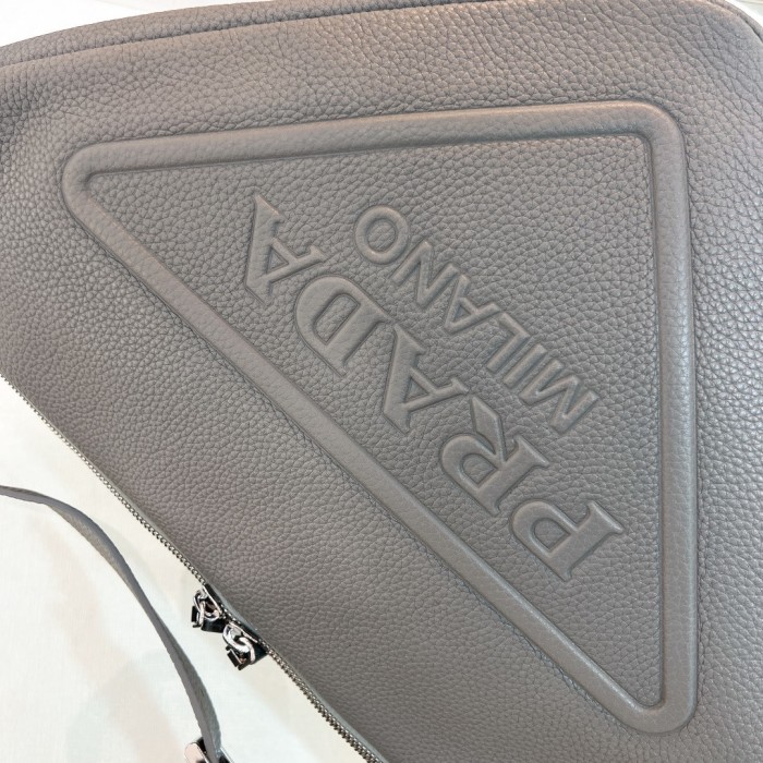 Leather Triangle Shoulder Bag“60*28CM”-0821=