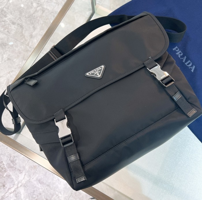 Re-Nylon Shoulder Bag“30*27.5*14.5CM”-089=