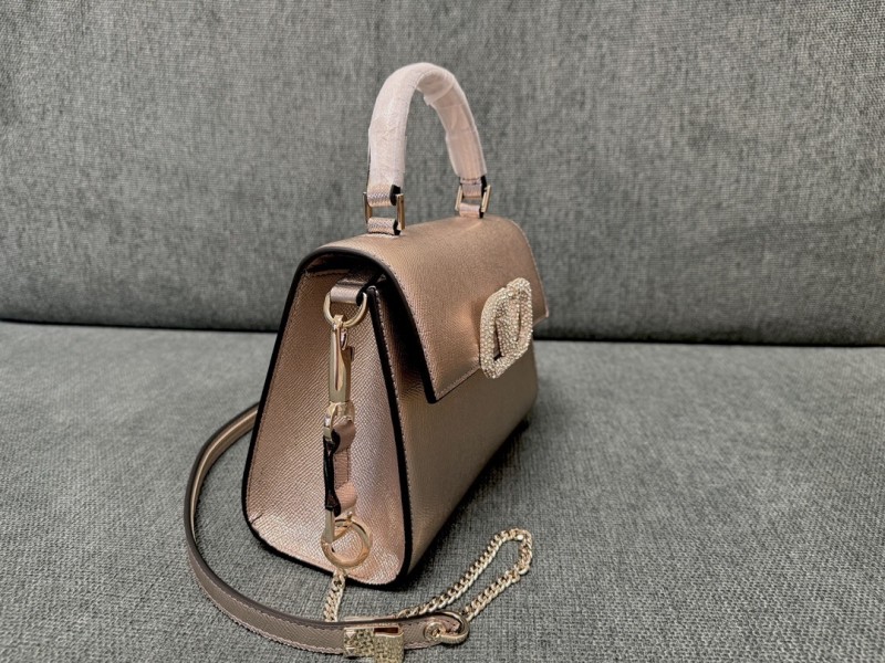 Vsling Leather Handbag“22*16*9CM”-057=